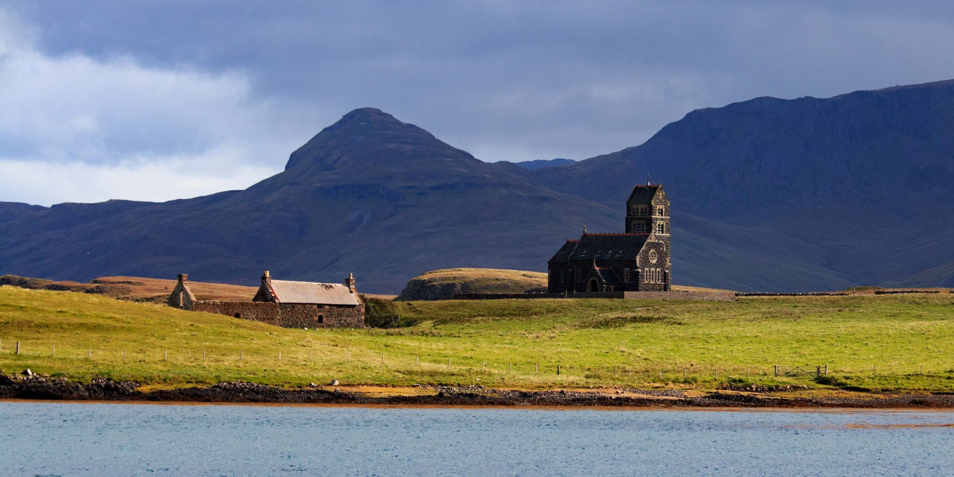 The Isle of Canna is known as the Garden of the Hebrides.