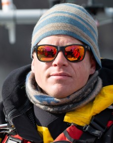 Hurtigruten expedition team member Thomas Grant Olsen