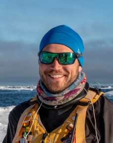 Expedition team member Bjorn Skogstad