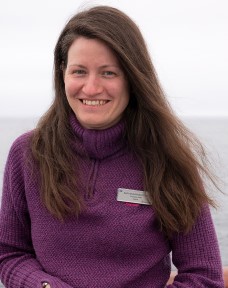 Hurtigruten expedition team member Saga Svavarsdottir