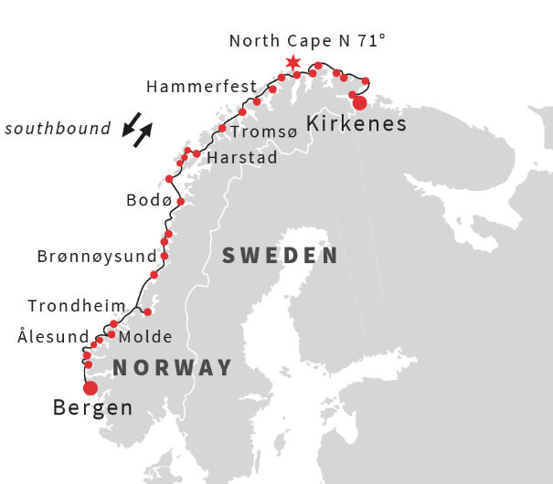 Norway Cruises Astronomy Cruise Hurtigruten Usa Hurtigruten
