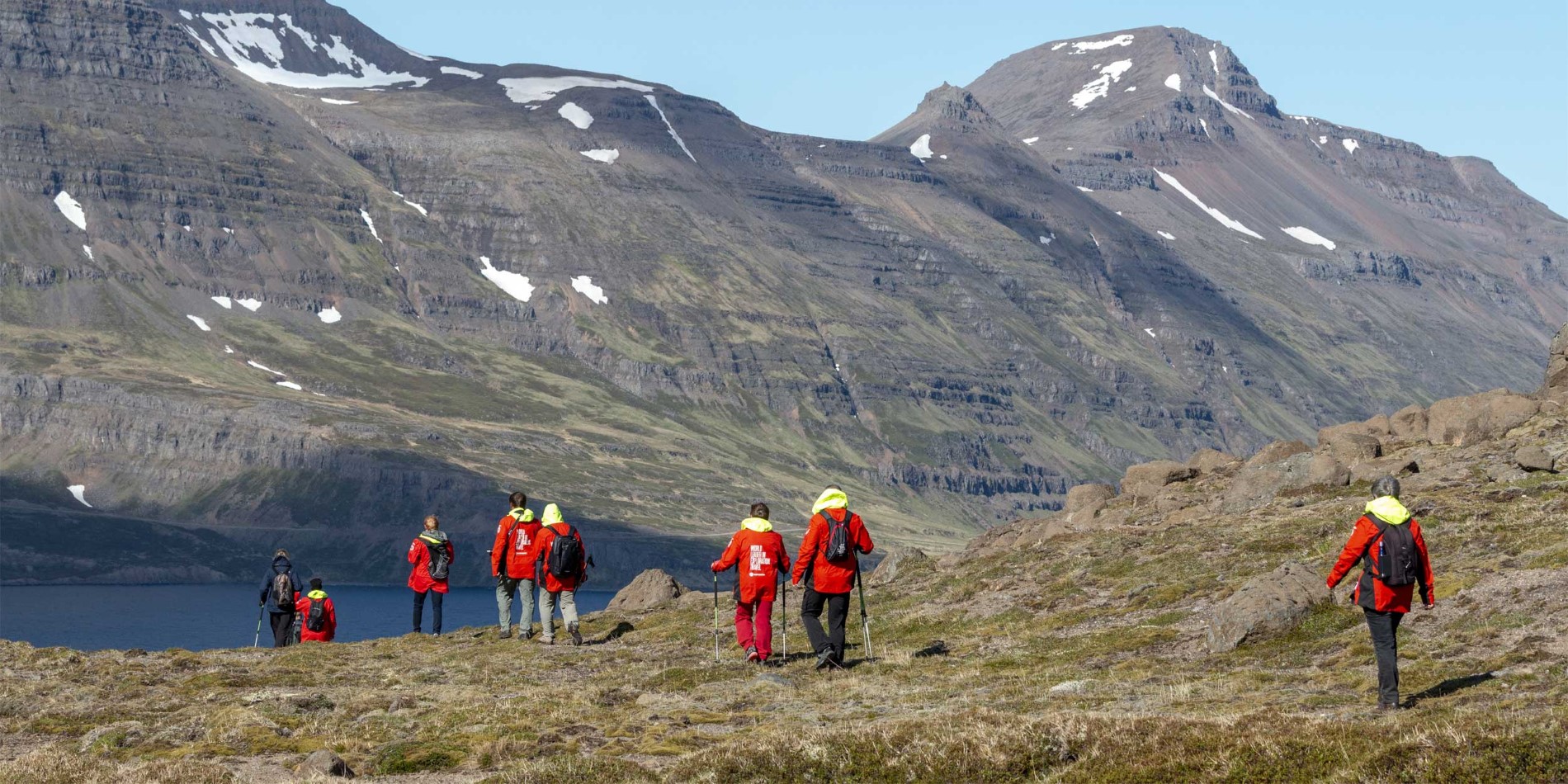 Hike in Djupavik Iceland