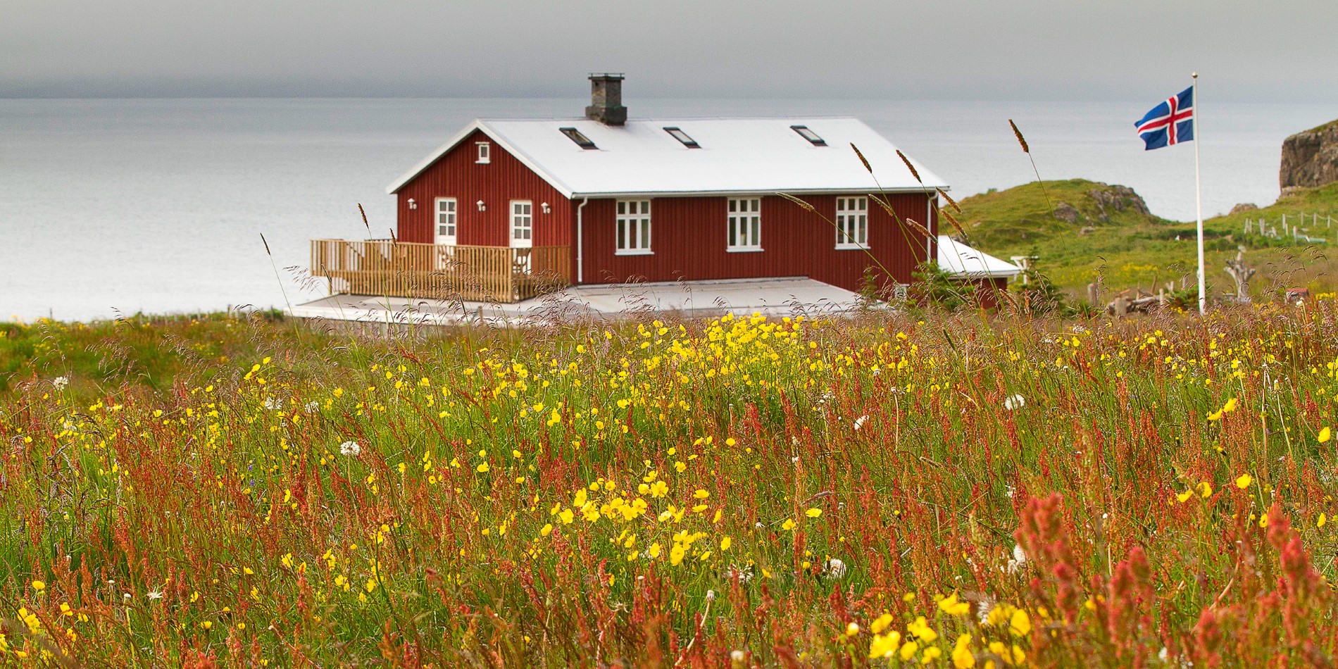 The sympathetically renovated Icelandic farmhouse of Skalanes