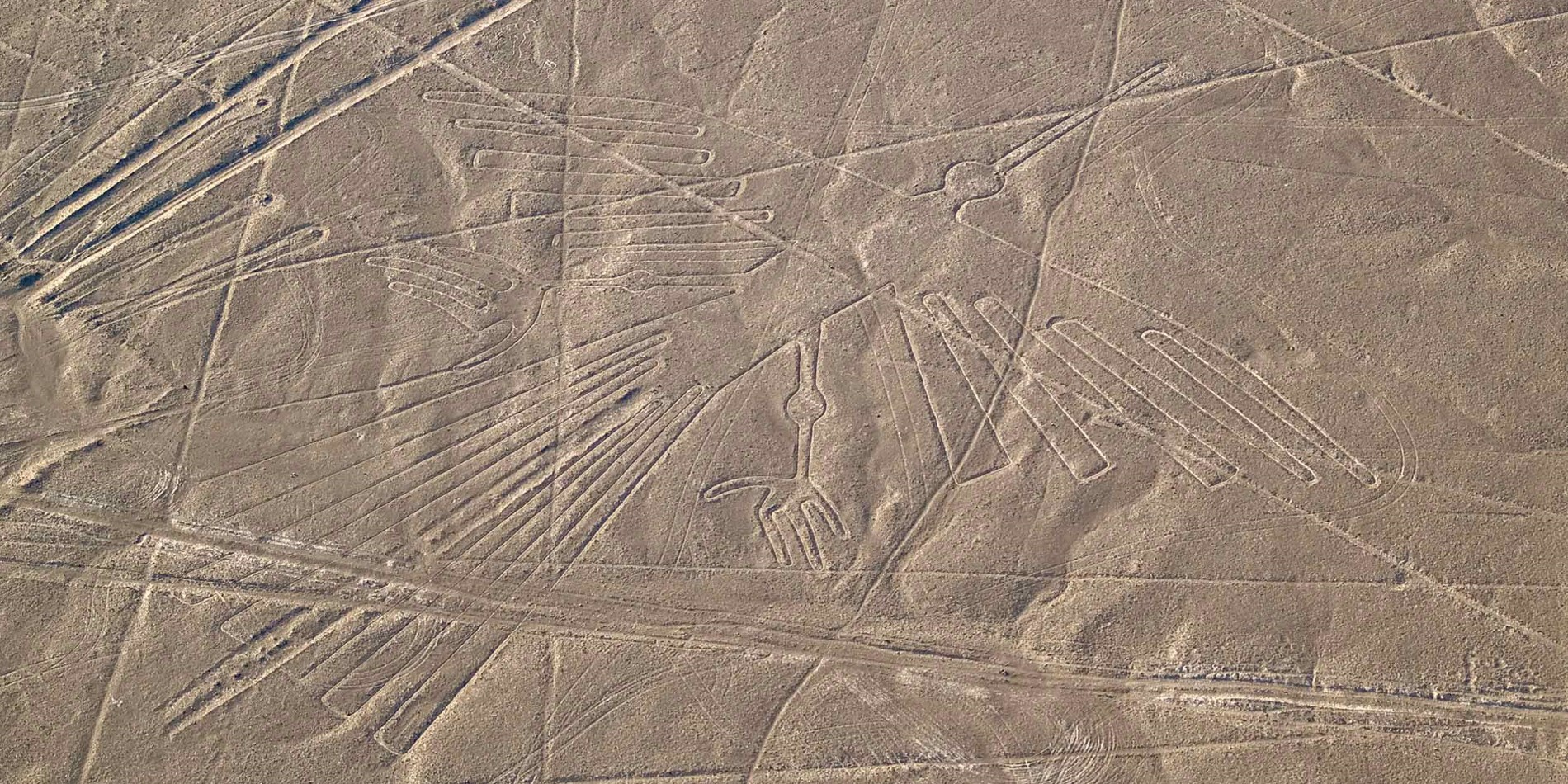 Condor geoglyph, Nazca lines, Peru