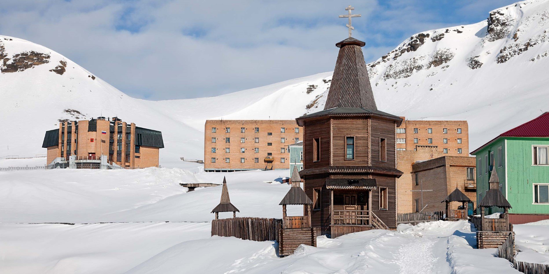 Church in Barentsburg, Spitsbergen